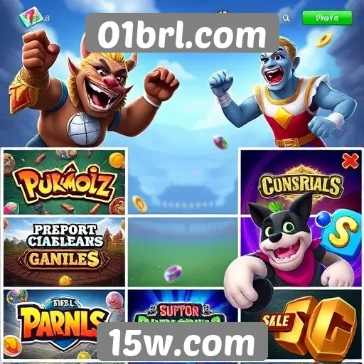 Análise de jogos disponíveis em 01brl.com